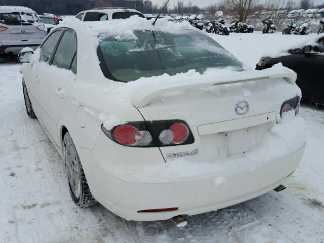 1YVHP81C475M41773 - 2007 MAZDA 6 I WHITE photo 3