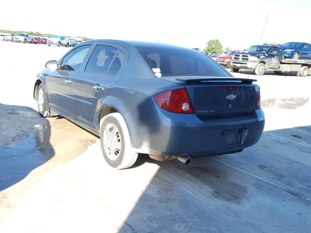 1G1AZ55F867864193 - 2006 CHEVROLET COBALT LTZ BLUE photo 3