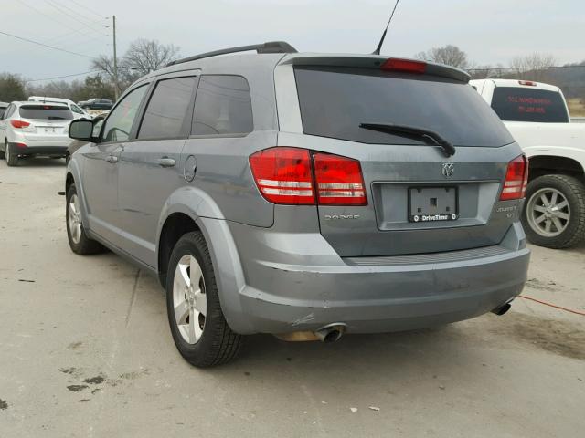 3D4PG5FVXAT181917 - 2010 DODGE JOURNEY SX GRAY photo 3