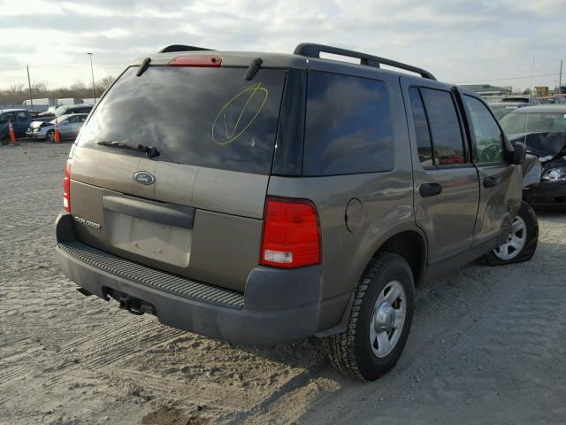 1FMZU62K44ZA84995 - 2004 FORD EXPLORER X TAN photo 4