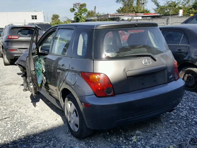 JTKKT624950084483 - 2005 TOYOTA SCION XA GRAY photo 3