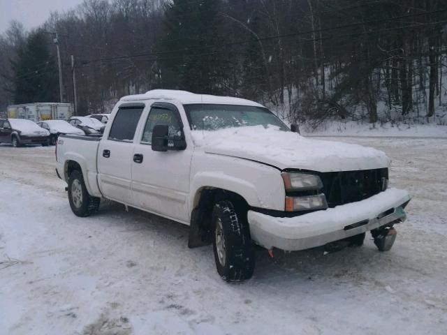 2GCEK13T061123323 - 2006 CHEVROLET SILVERADO WHITE photo 1