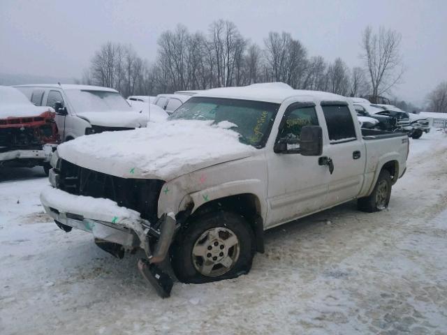 2GCEK13T061123323 - 2006 CHEVROLET SILVERADO WHITE photo 2