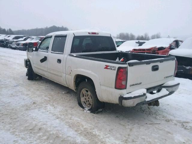 2GCEK13T061123323 - 2006 CHEVROLET SILVERADO WHITE photo 3