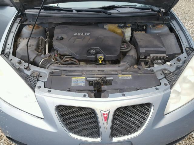 1G2ZH36N274161638 - 2007 PONTIAC G6 GT BLUE photo 7