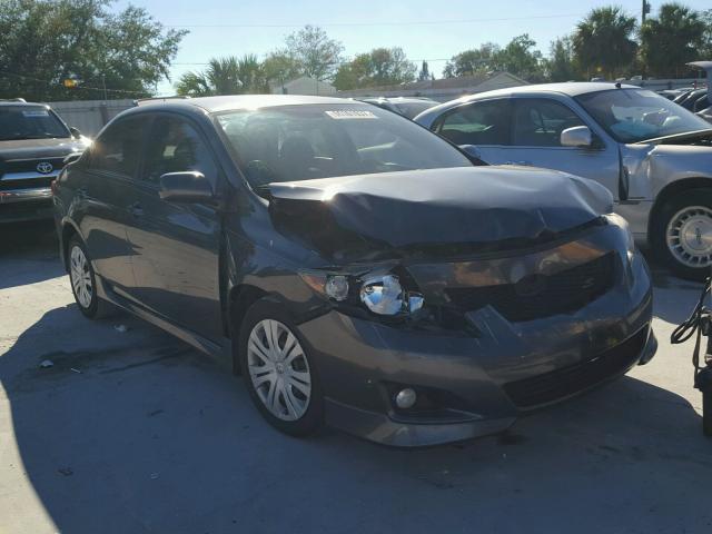 1NXBU40EX9Z039146 - 2009 TOYOTA COROLLA BA CHARCOAL photo 1