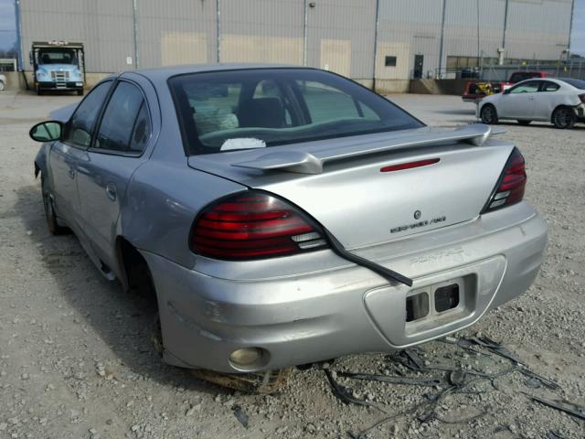 1G2NE52F65M166274 - 2005 PONTIAC GRAND AM S SILVER photo 3