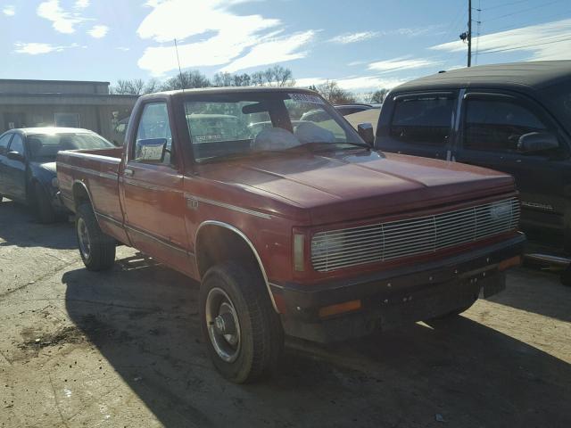 1GCCT14R6G2126929 - 1986 CHEVROLET S TRUCK S1 RED photo 1