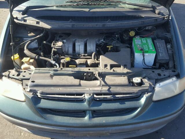 2B4GP44R9XR478781 - 1999 DODGE GRAND CARA GREEN photo 7