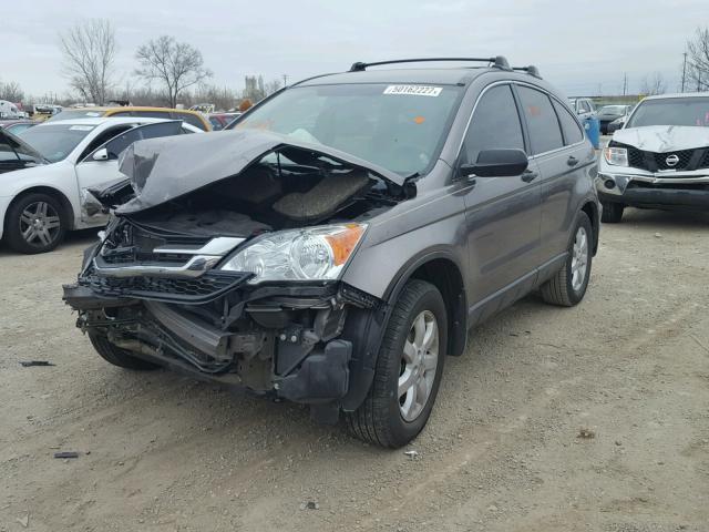 5J6RE3H45BL033699 - 2011 HONDA CR-V SE GRAY photo 2