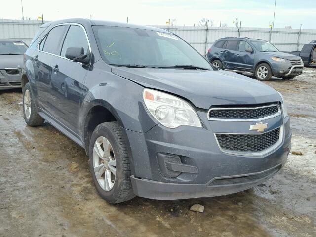 2GNALBEC2B1251689 - 2011 CHEVROLET EQUINOX LS GRAY photo 1