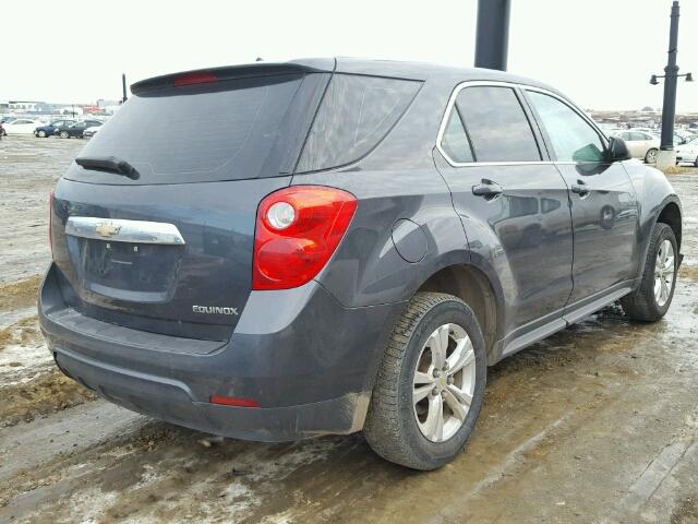 2GNALBEC2B1251689 - 2011 CHEVROLET EQUINOX LS GRAY photo 4