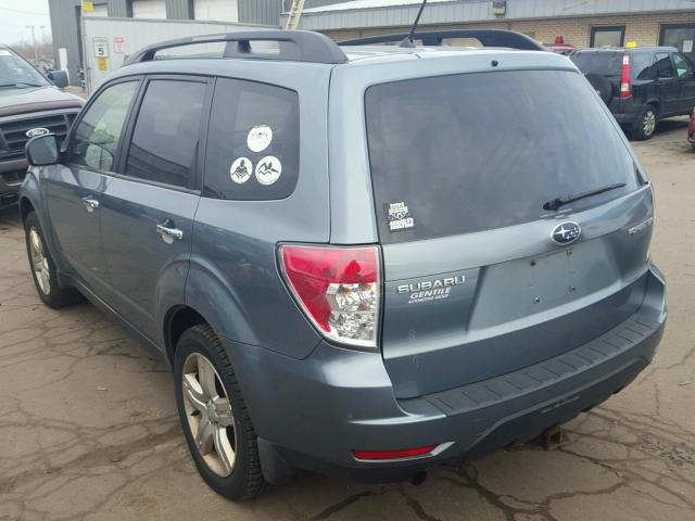 JF2SH63659G788526 - 2009 SUBARU FORESTER 2 GRAY photo 3