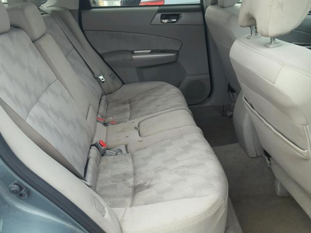 JF2SH63659G788526 - 2009 SUBARU FORESTER 2 GRAY photo 6