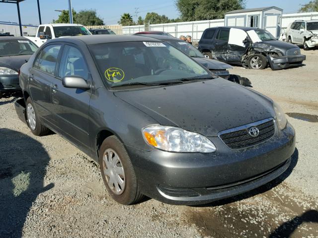 2T1BR32E07C840255 - 2007 TOYOTA COROLLA CE GRAY photo 1