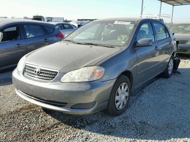 2T1BR32E07C840255 - 2007 TOYOTA COROLLA CE GRAY photo 2