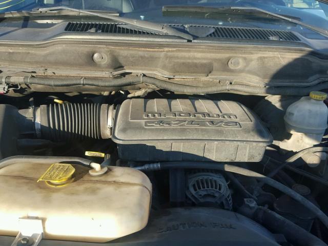 1D7HA18N64S718710 - 2004 DODGE RAM 1500 S GRAY photo 7