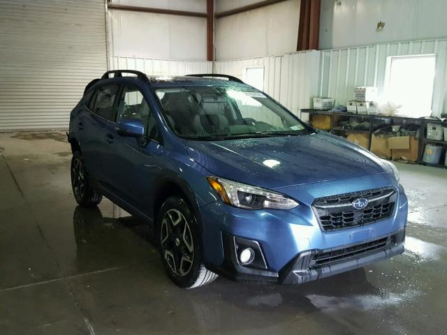 JF2GTAJCXJH209335 - 2018 SUBARU CROSSTREK BLUE photo 1