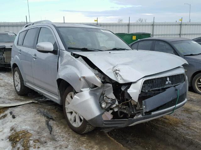 JA4JT5AX9AZ606022 - 2010 MITSUBISHI OUTLANDER SILVER photo 1