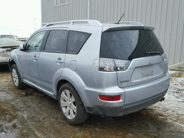 JA4JT5AX9AZ606022 - 2010 MITSUBISHI OUTLANDER SILVER photo 3