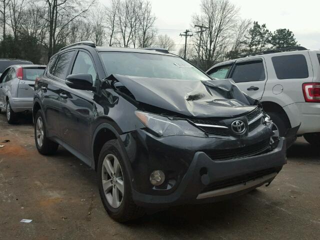 2T3RFREVXEW129459 - 2014 TOYOTA RAV4 XLE BLACK photo 1