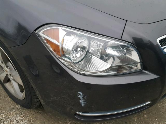 1G1ZC5E18BF197439 - 2011 CHEVROLET MALIBU 1LT GRAY photo 9