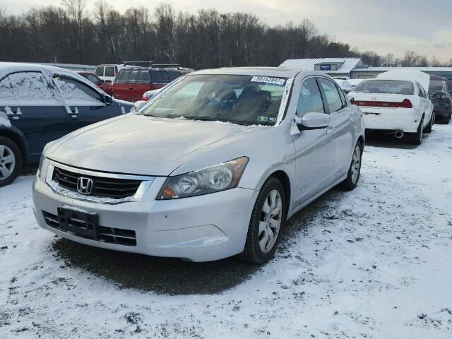 1HGCP2F72AA005738 - 2010 HONDA ACCORD EX SILVER photo 2