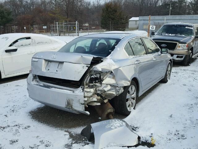 1HGCP2F72AA005738 - 2010 HONDA ACCORD EX SILVER photo 4