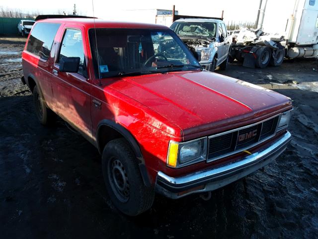 1GKCT18R6K0523639 - 1989 GMC S15 JIMMY RED photo 1