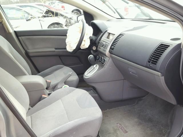 3N1AB61E29L645683 - 2009 NISSAN SENTRA 2.0 GRAY photo 5