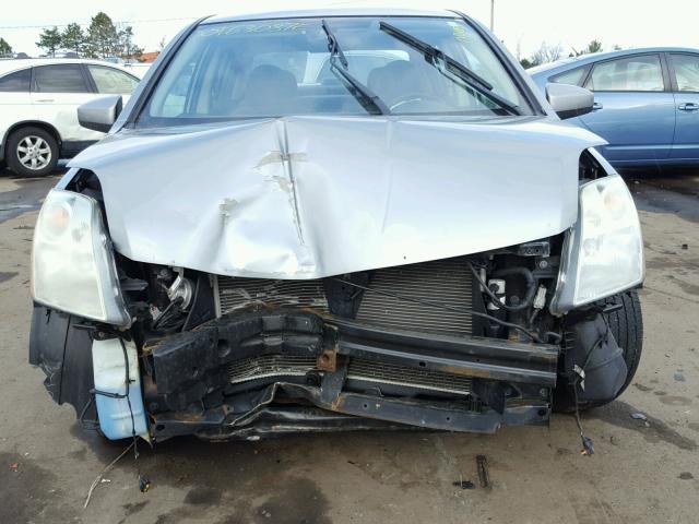 3N1AB61E29L645683 - 2009 NISSAN SENTRA 2.0 GRAY photo 9