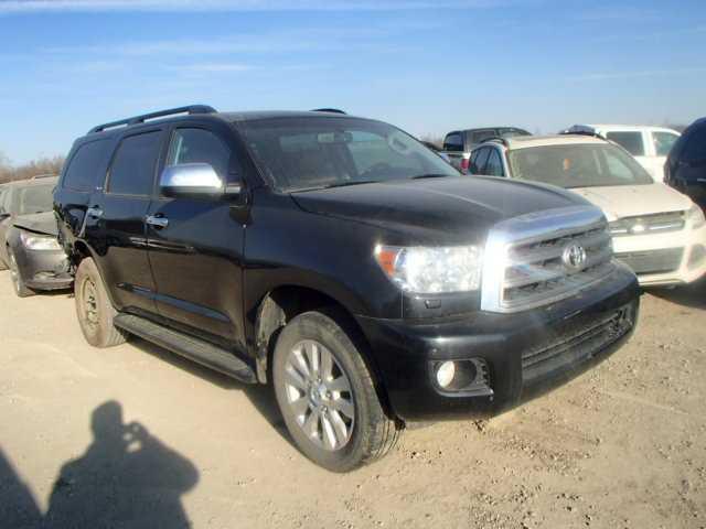 5TDDY5G15ES096590 - 2014 TOYOTA SEQUOIA PL BLACK photo 1