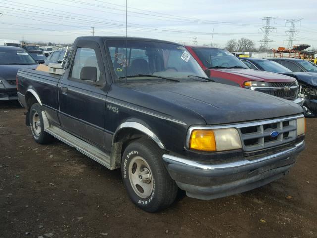 1FTCR10A3RUE84513 - 1994 FORD RANGER BLACK photo 1