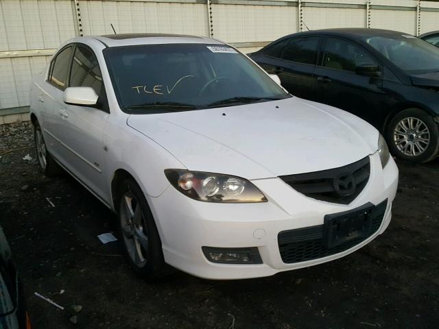 JM1BK323871764825 - 2007 MAZDA 3 S WHITE photo 1