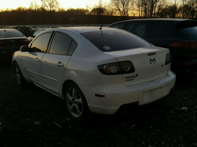 JM1BK323871764825 - 2007 MAZDA 3 S WHITE photo 3