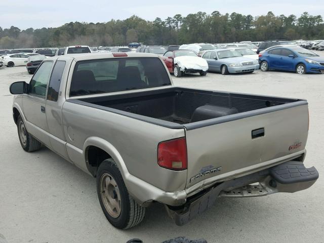 1GTCS1941Y8138632 - 2000 GMC SONOMA BEIGE photo 3