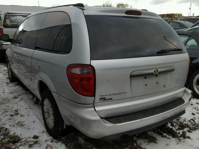 1A4GP44R56B568374 - 2006 CHRYSLER TOWN & COU Gümüş foto 3