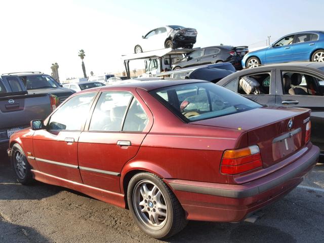 WBACD4322TAV38846 - 1996 BMW 328 I AUTO RED photo 3