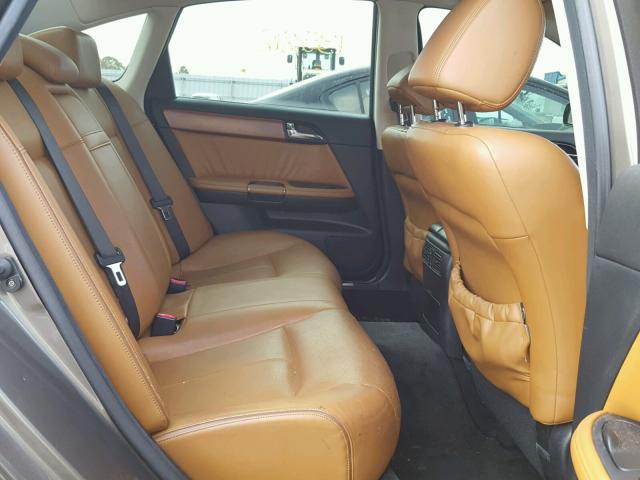 JNKBY01E97M403133 - 2007 INFINITI M45 BASE TAN photo 6