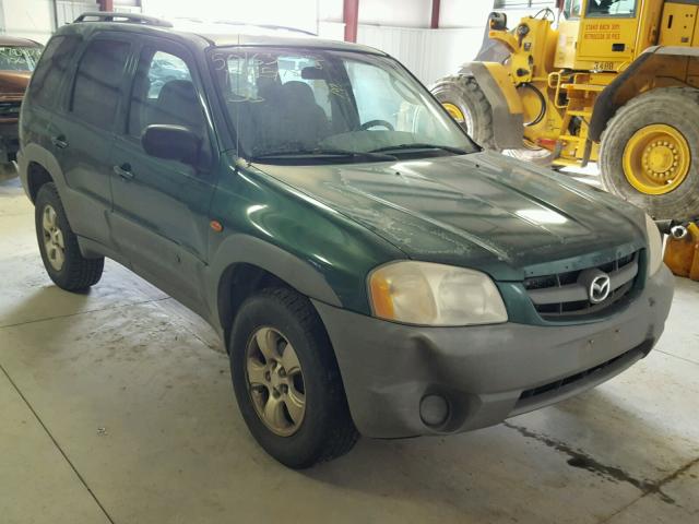 4F2YU06191KM16612 - 2001 MAZDA TRIBUTE DX GREEN photo 1