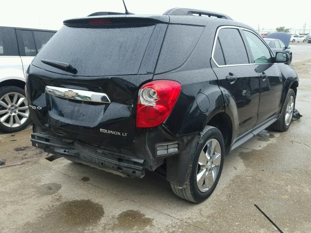 2GNALPEK2D1173017 - 2013 CHEVROLET EQUINOX LT BLACK photo 4