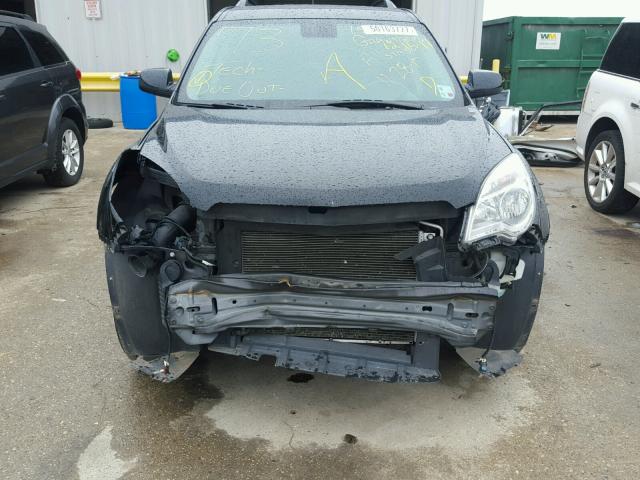 2GNALPEK2D1173017 - 2013 CHEVROLET EQUINOX LT BLACK photo 9