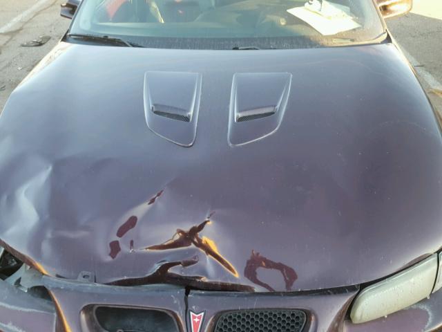 1G2WR12102F182248 - 2002 PONTIAC GRAND PRIX Bənövşəyi foto 7