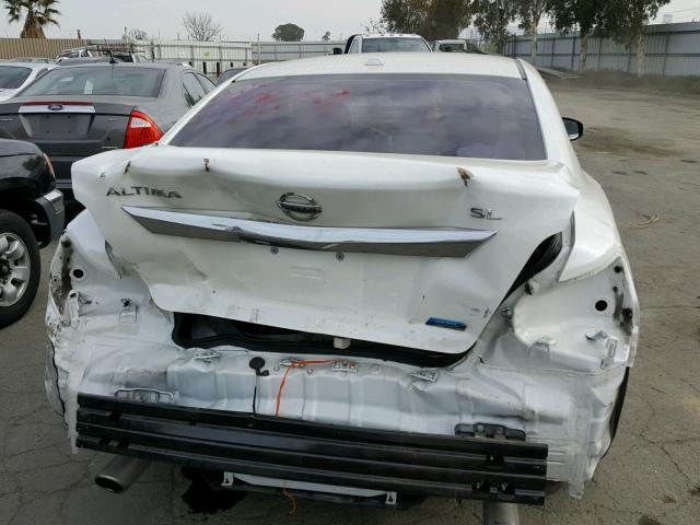 1N4AL3AP8EC401140 - 2014 NISSAN ALTIMA 2.5 WHITE photo 9