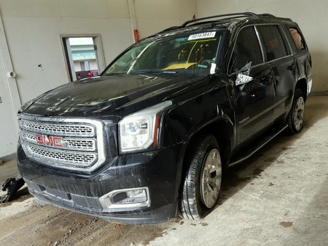 1GKS2BKC8FR188197 - 2015 GMC YUKON SLT BLACK photo 2