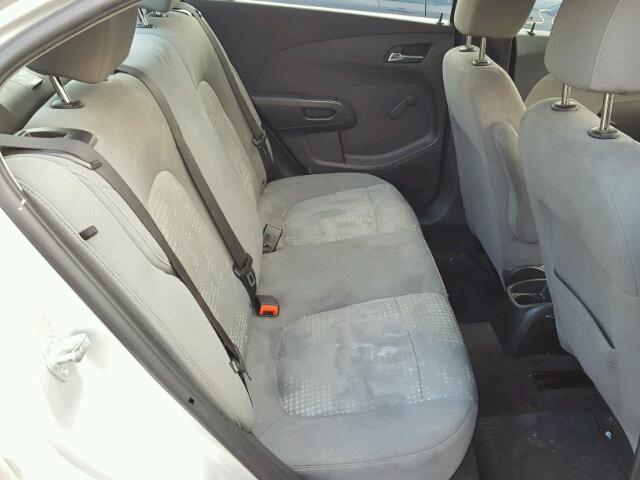 1G1JA5SHXD4143319 - 2013 CHEVROLET SONIC LS 银色 照片 6