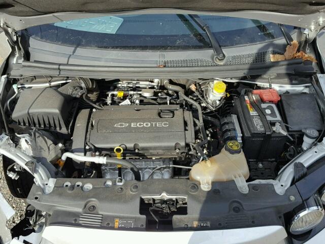 1G1JA5SHXD4143319 - 2013 CHEVROLET SONIC LS 银色 照片 7