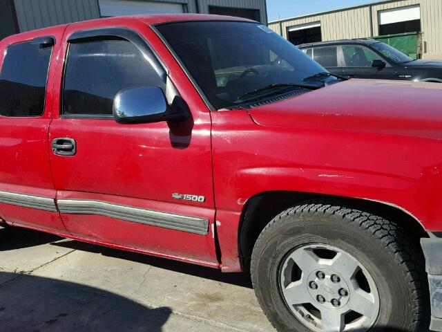 2GCEC19T621126256 - 2002 CHEVROLET SILVERADO RED photo 9