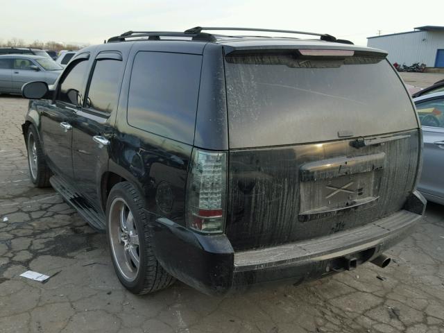 1GNFK13097J204040 - 2007 CHEVROLET TAHOE K150 BLACK photo 3