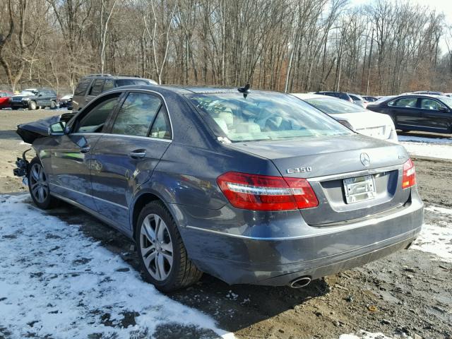 WDDHF8HBXBA363205 - 2011 MERCEDES-BENZ E 350 4MAT GRAY photo 3